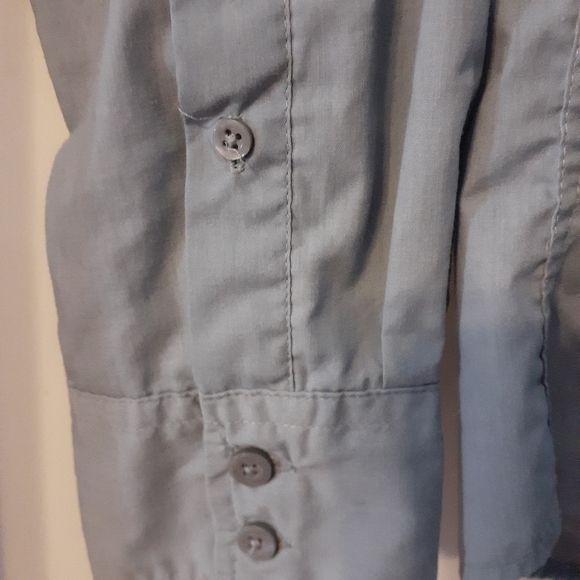 SMOG button up gray - Picture 3 of 4